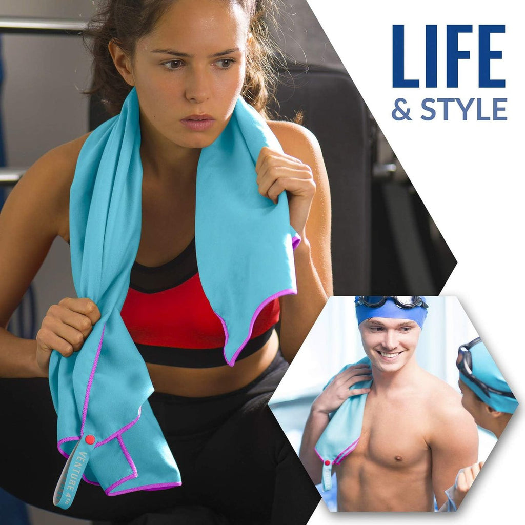 VENTURE 4TH Quick Dry Microfiber Towel