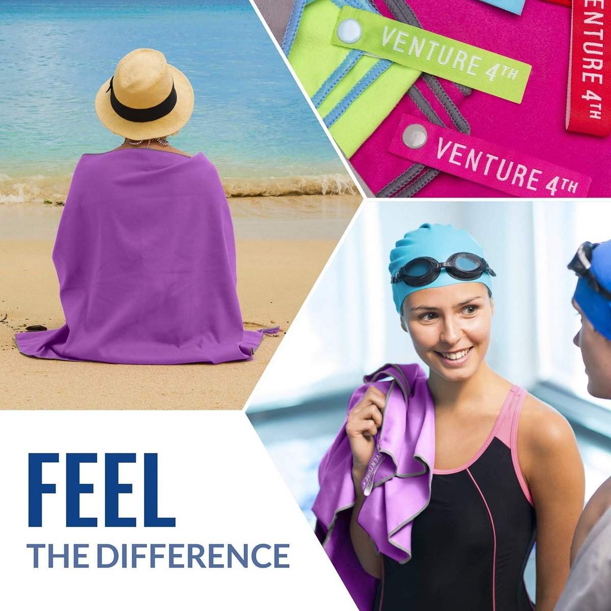 VENTURE 4TH Quick Dry Microfiber Towel