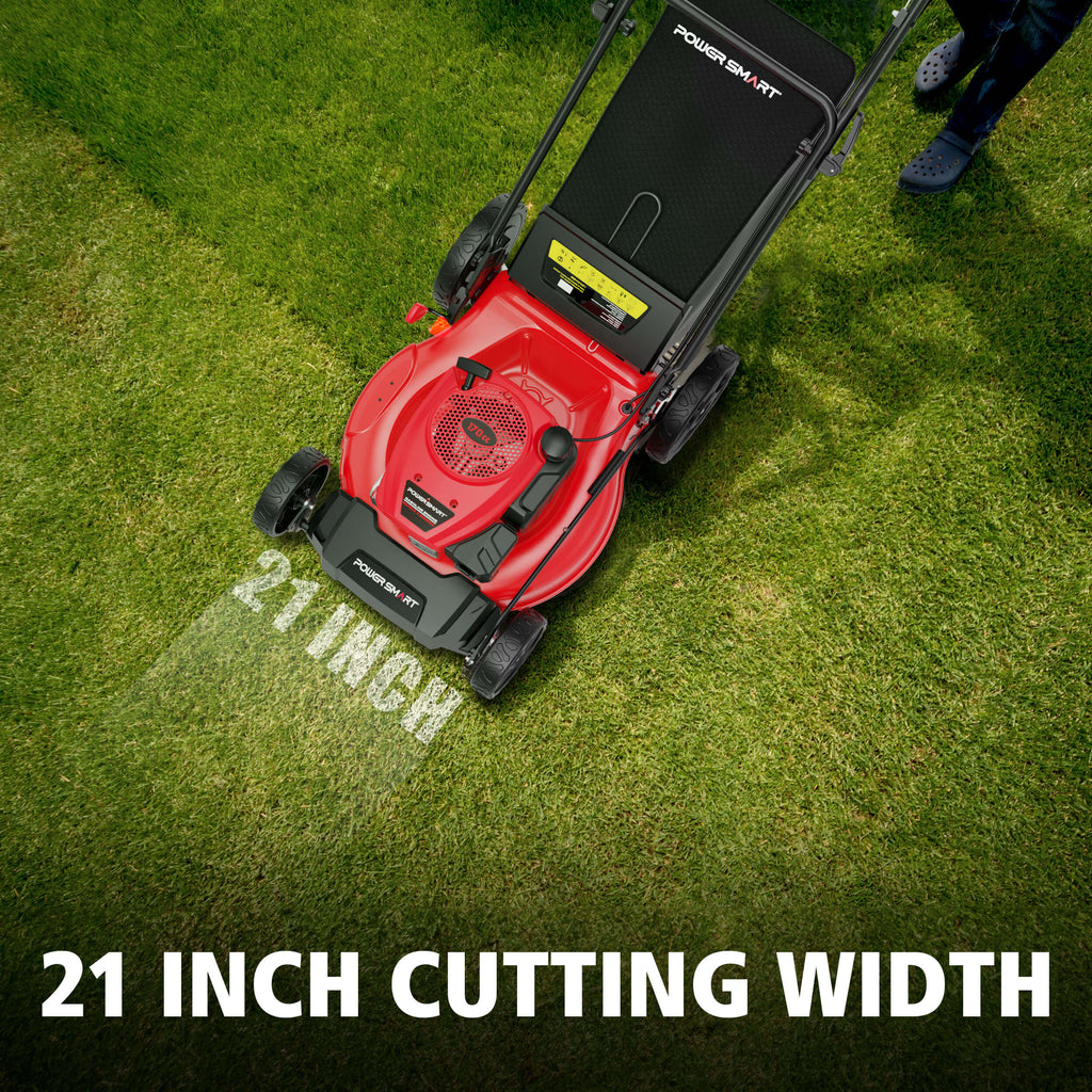21 " 170cc Gas Self-Propelled Lawn Mower V8721S