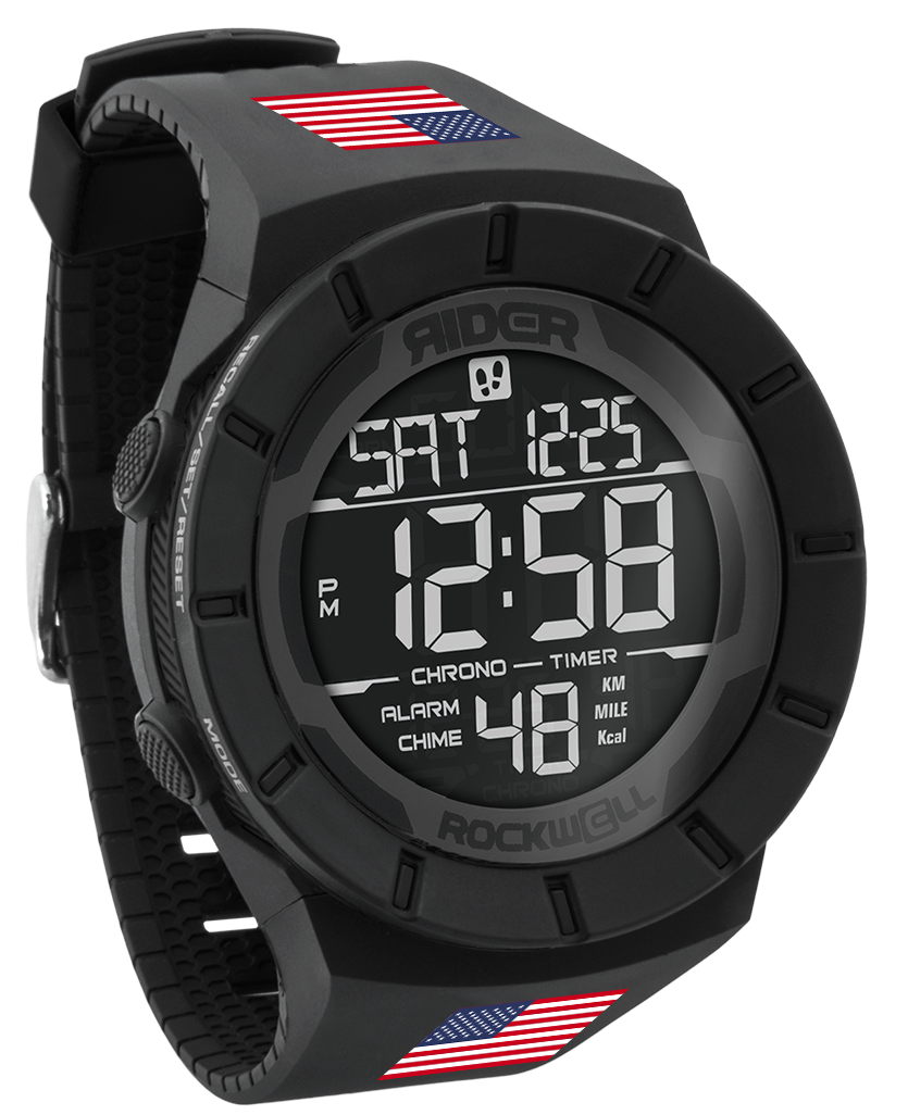 Coliseum Fit™ Flags of The World Edition A-M (Phantom Black) Watch