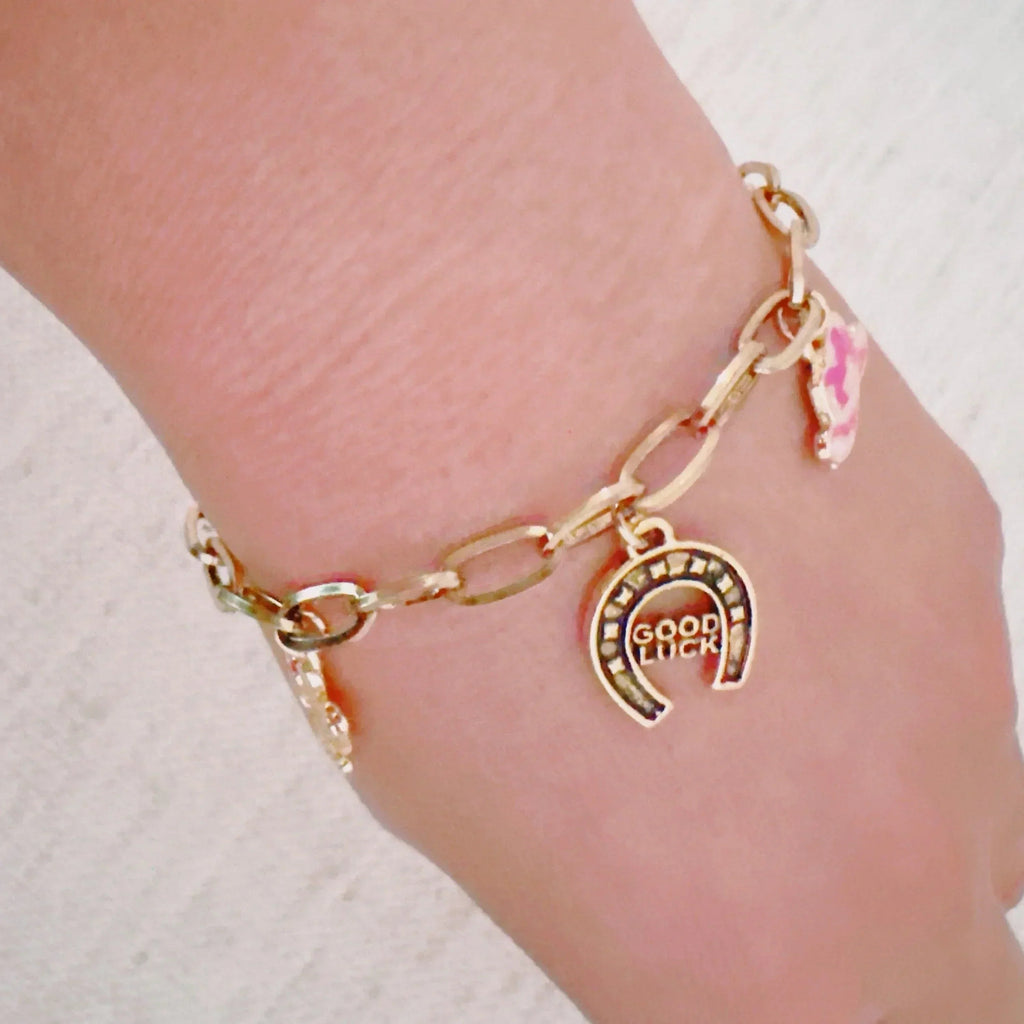Yeehaw Rodeo Charm Bracelet – Western Icons