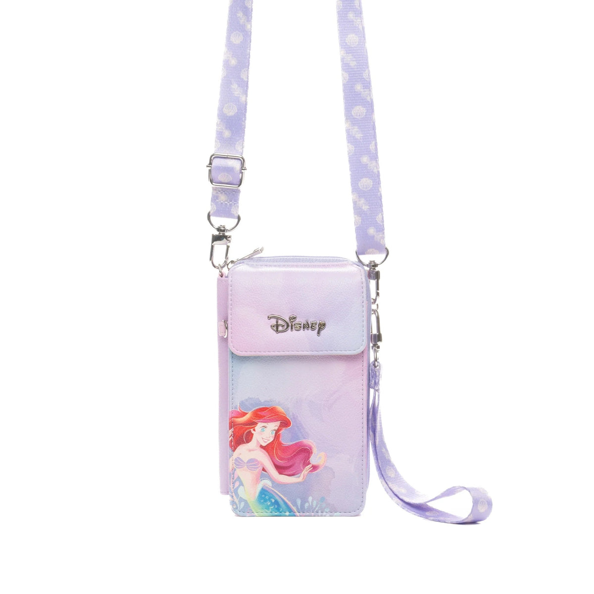 Disney Ariel Vegan Leather Crossbody Wallet