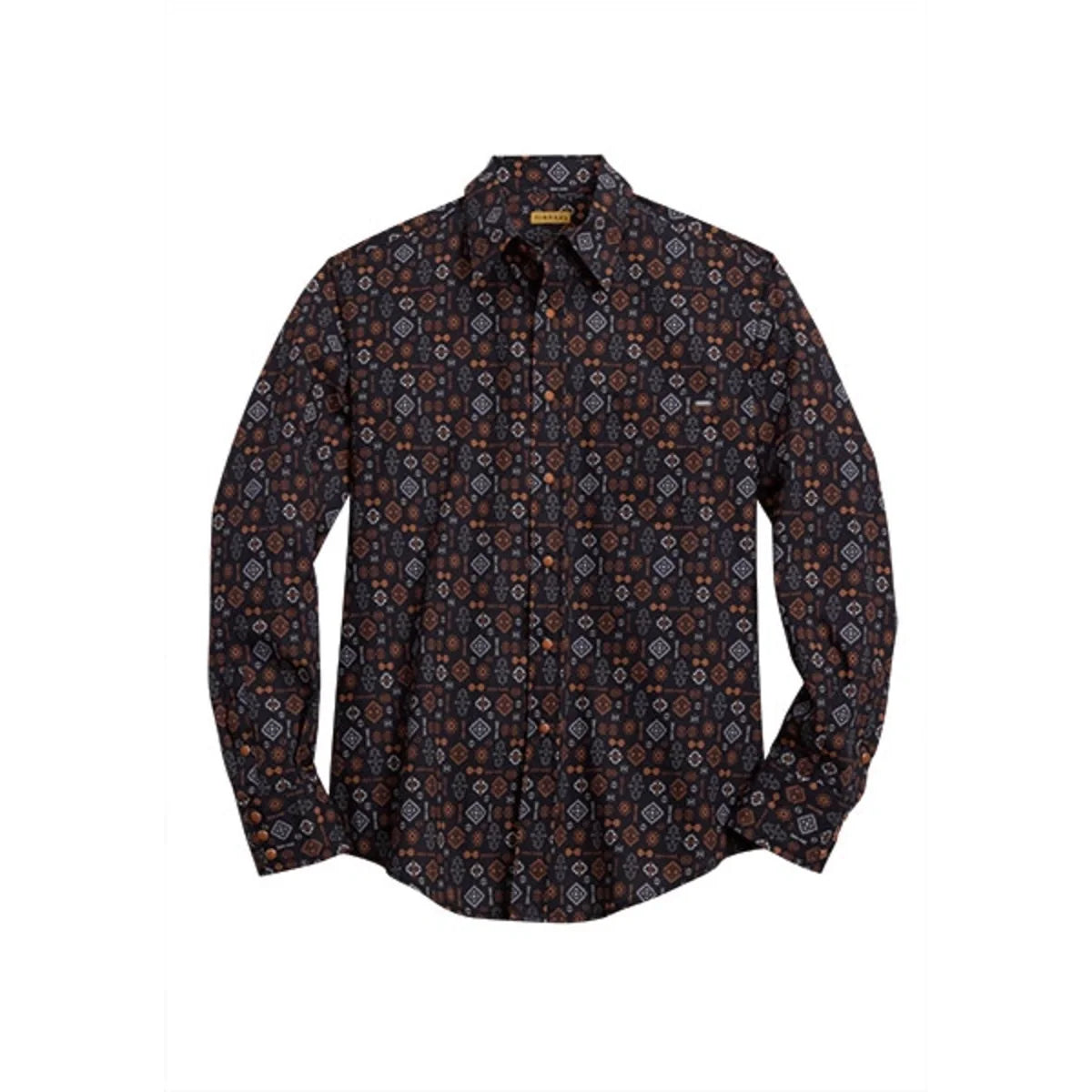 Tin Haul Aztec Print (Black) - Men's Western Shirt