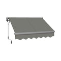 Advaning SG Series Manual Retractable Fully-Assembled Sun Shade Canopy Awning (MA1210-MA1410) (SAK53186)