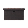 Luxury 45-Inch 50K BTU Rectangular MGO LP Fire Pit (SAK63874)