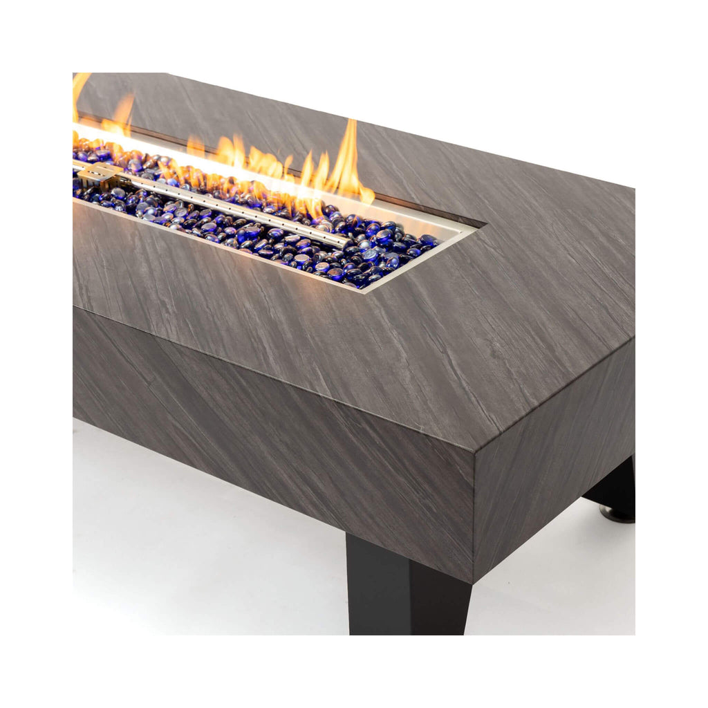 54-Inch Modern Outdoor Propane Fire Pit Table With Waterproof Cover (SAK42628)