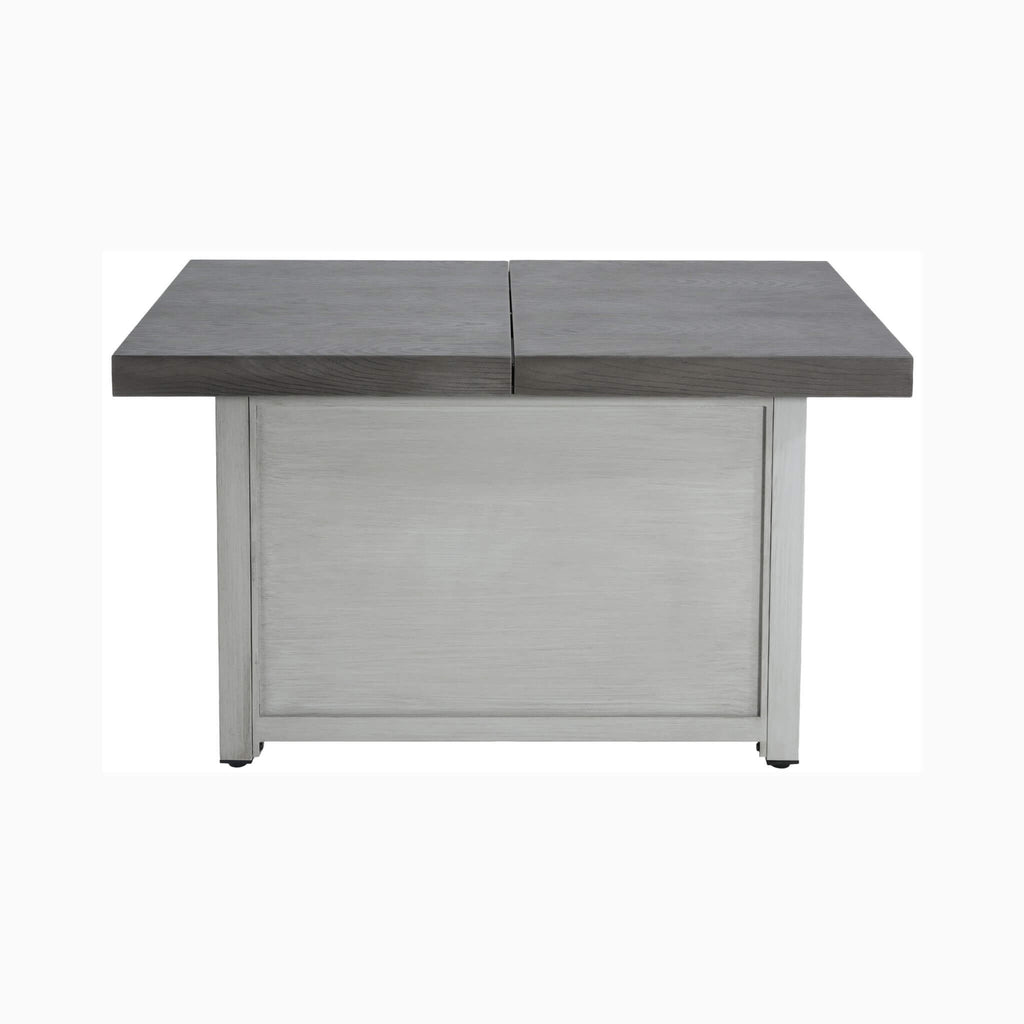 Premium 50K BTU Rectangle Outdoor Aluminum Fire Pit Table (SAK70248)