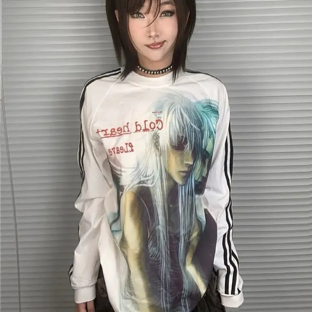 Harajuku Anime Print T-Shirt