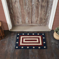 Americana Coir Entry Rug 20x30 Stars and Stripes