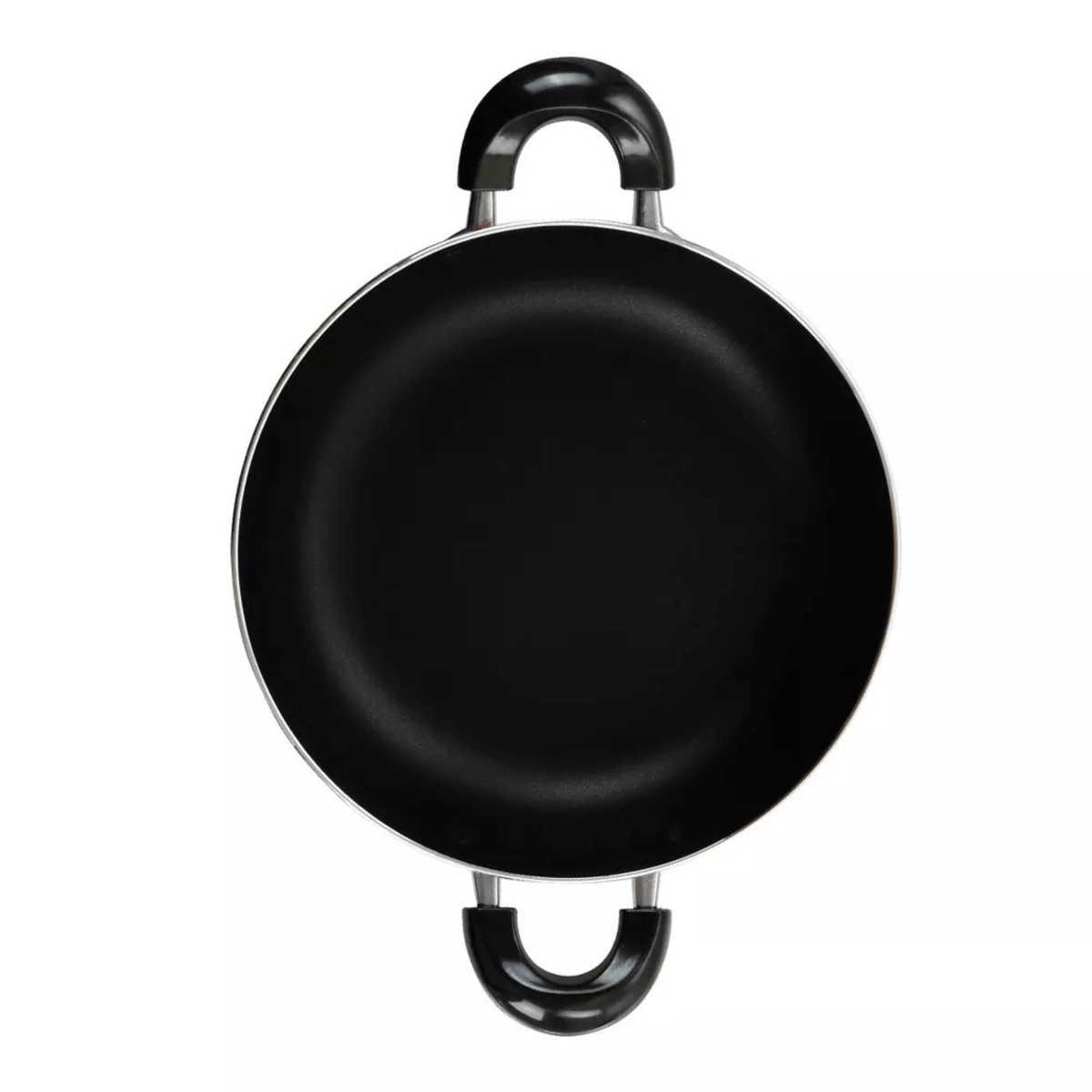 Better Chef 10" Aluminum Non-Stick Metallic Red Deep Fryer with Glass Lid