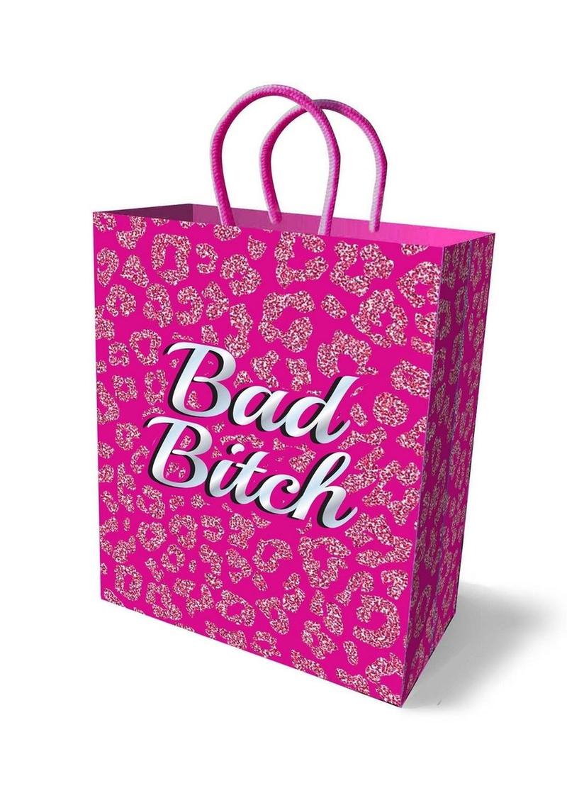 Bad Bitch Pink Leopard Print Gift Bag