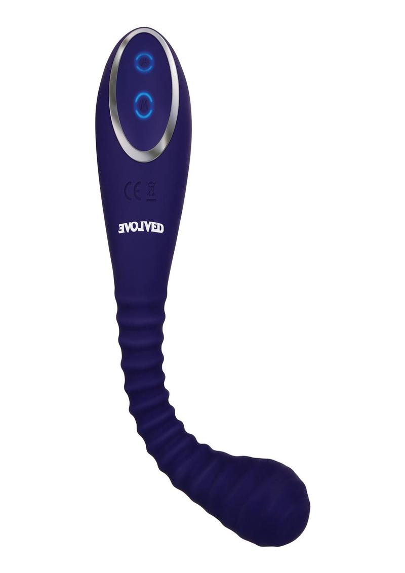 Bendable Sucker Dual-End Silicone Vibrator