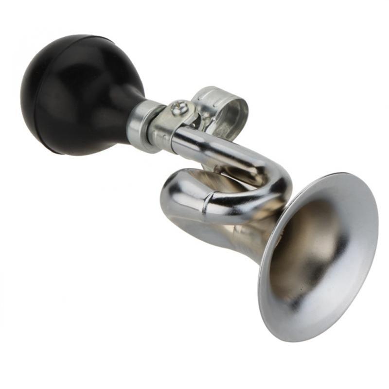 Bicycle Horn Bike Cycling Air Horn Handlebar Alarm Bicycle Bell Bugle Bike Accessories Bugle Horn Retro Horn Bike Horn Classic Vintage Metal Twist Loudspeaker Hooter