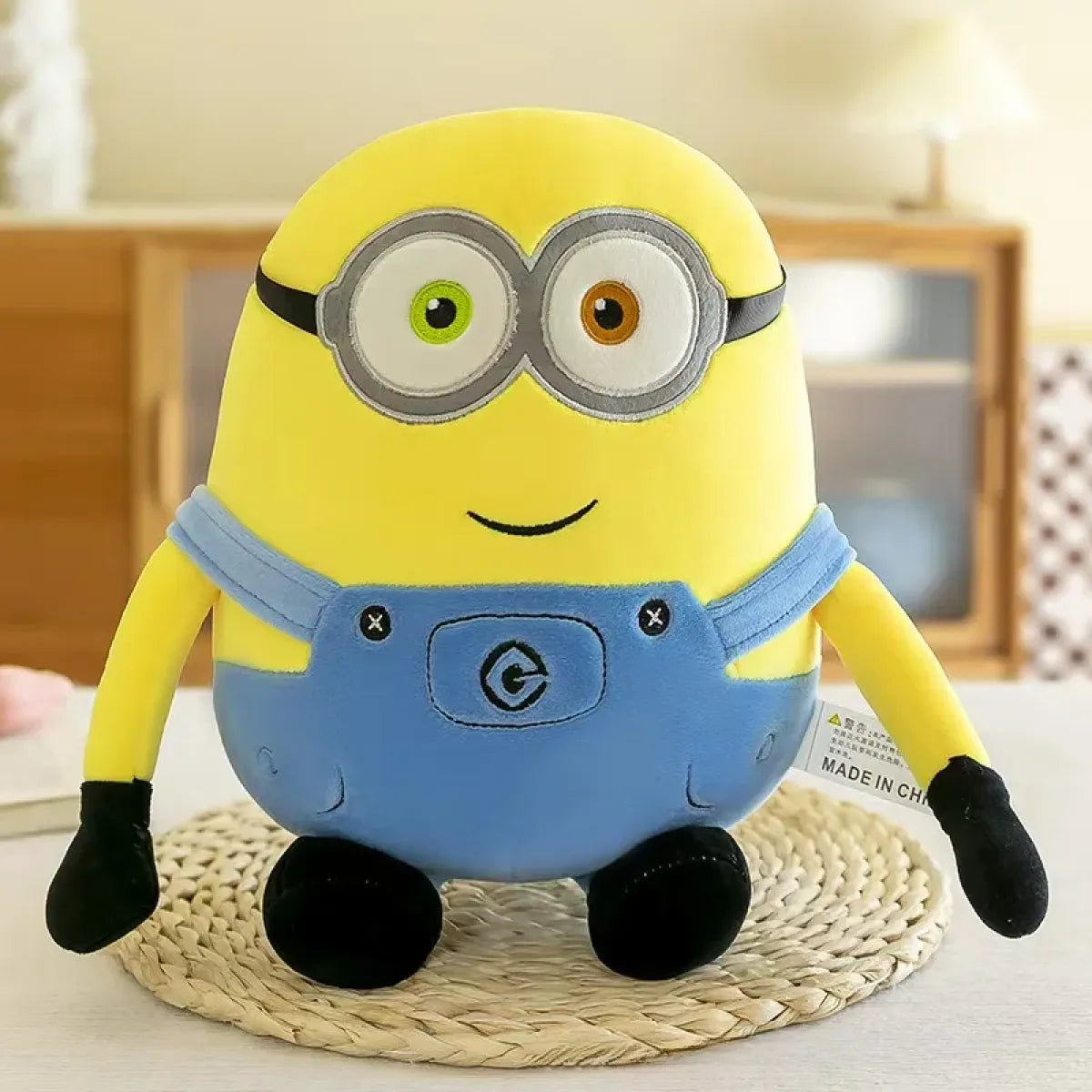 Kawaii Minions Plush Toys – 30-40cm Soft Dolls for Birthday Gift