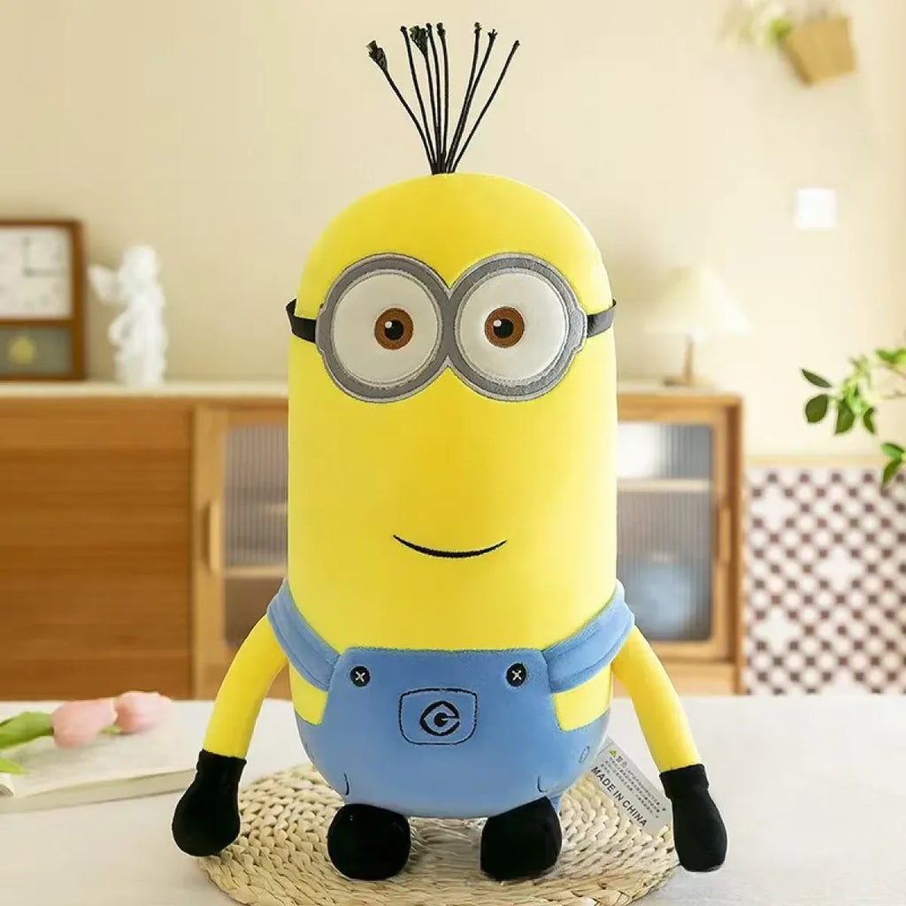 Kawaii Minions Plush Toys – 30-40cm Soft Dolls for Birthday Gift