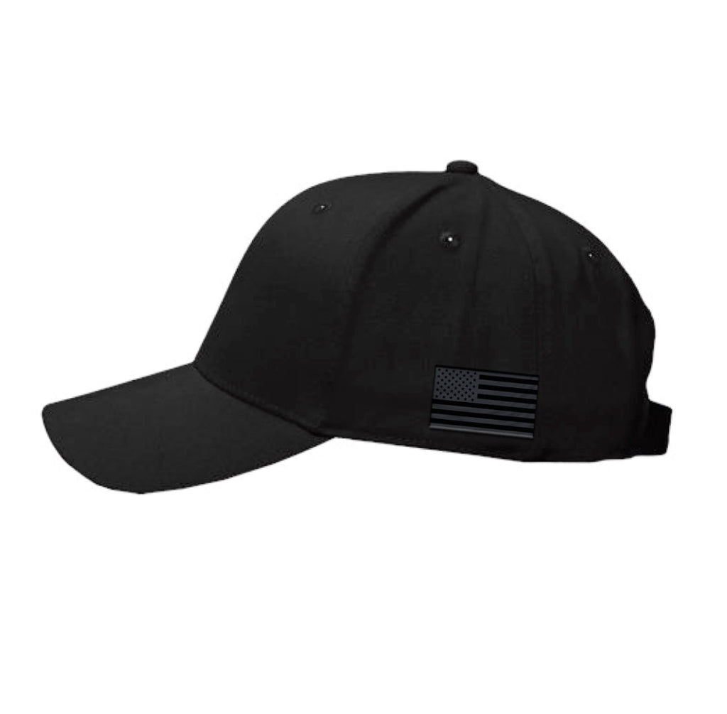 CLASSIC - AMERICAN Flag Blackout Hat