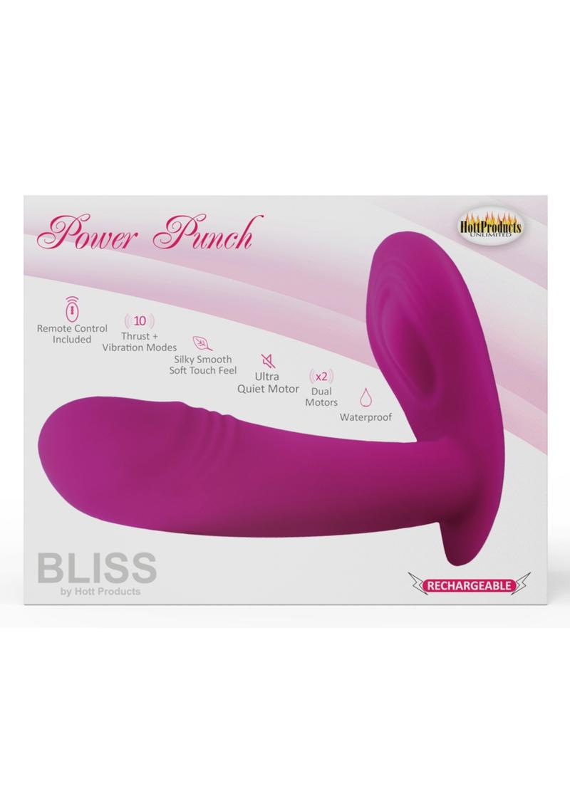 Bliss Power Punch Rechargeable Dual Motor Vibrator