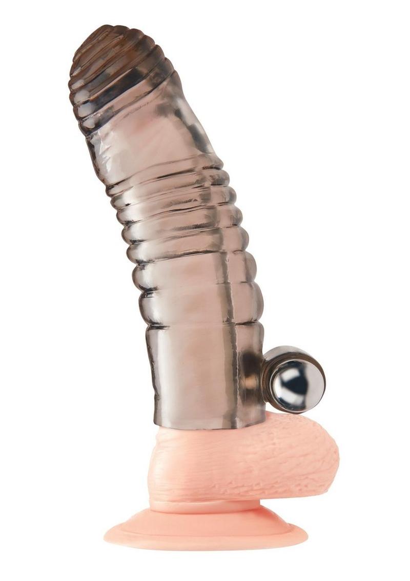 Blue Line Vibrating Penis Enhancing Sleeve