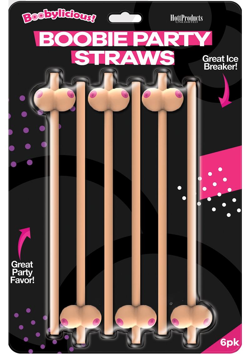 Boobylicious Boobie Party Straws