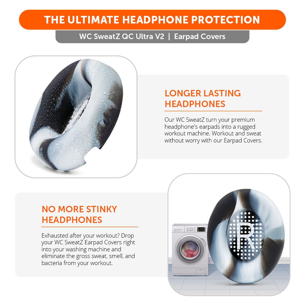 Bose QuietComfort Ultra Gen 1 & Gen 2 Earpad Sweat Covers - WC SweatZ QC Ultra