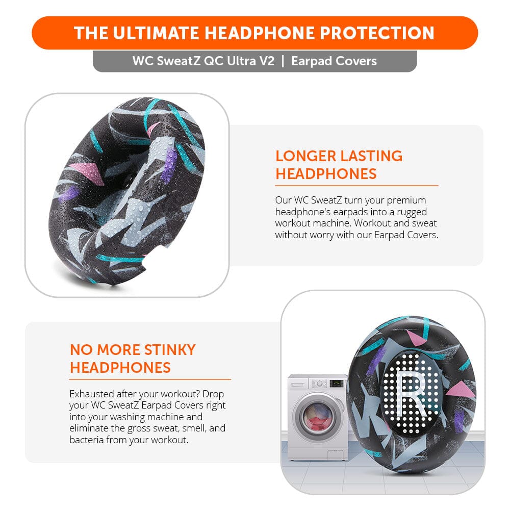 Bose QuietComfort Ultra Gen 1 & Gen 2 Earpad Sweat Covers - WC SweatZ QC Ultra