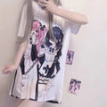 Breezy Loose Cartoon Print Shirt