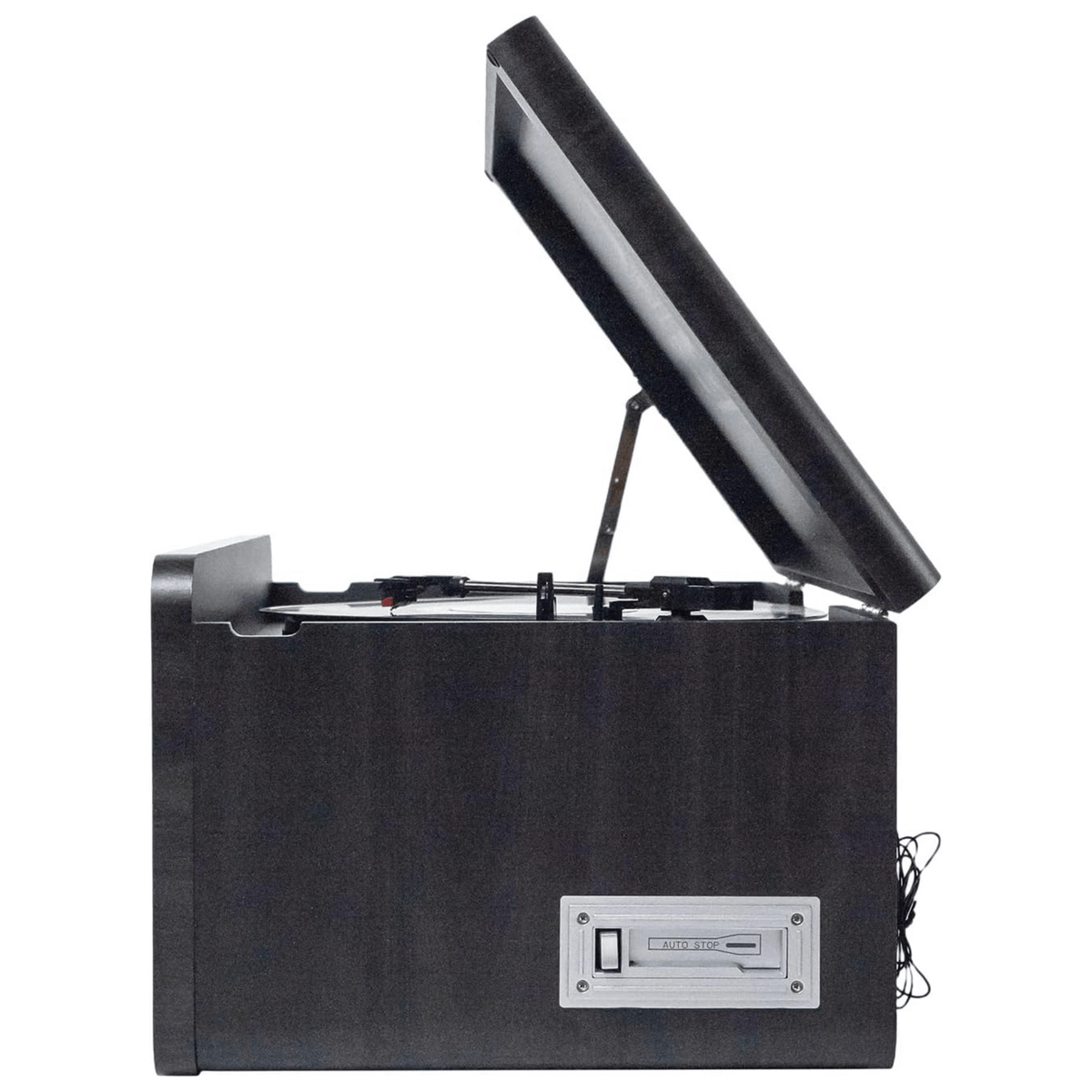 Victor Monument 8-in-1 Wood Music Center Graphite - Refurbished