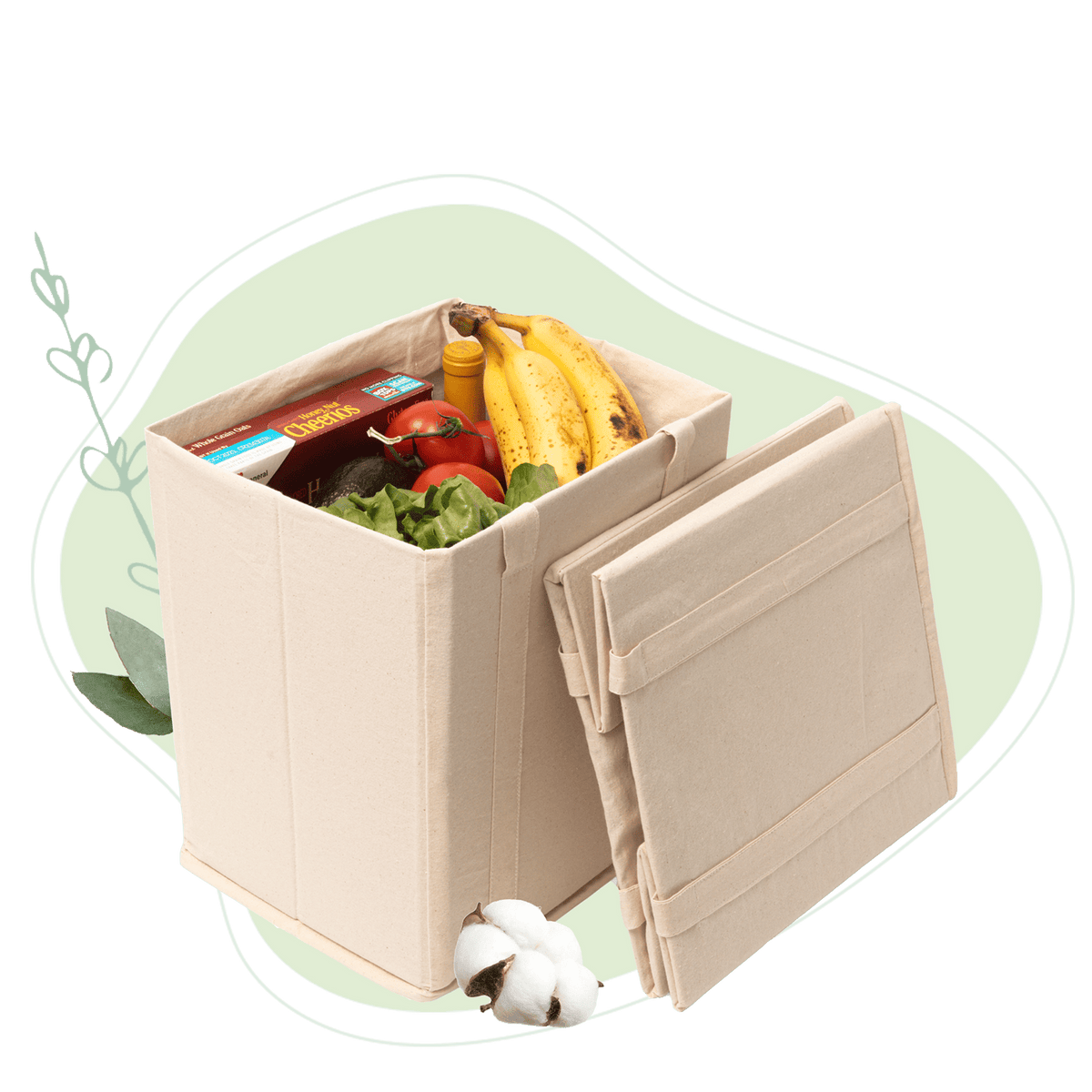 Collapsible Grocery Shopping Bags