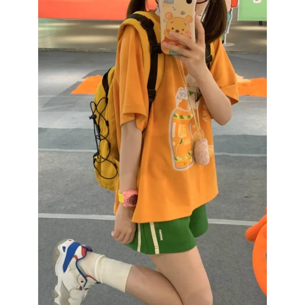 Harajuku Cartoon Print Tee