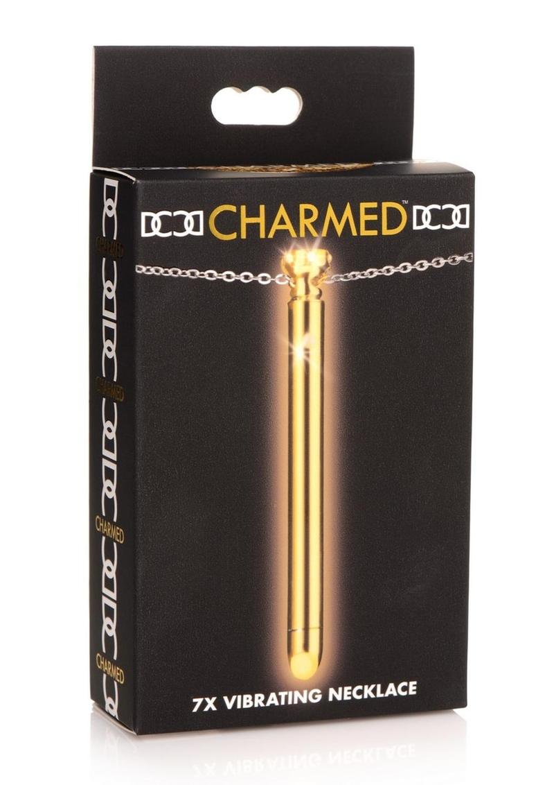 Charmed 7X Vibrating Necklace Gold