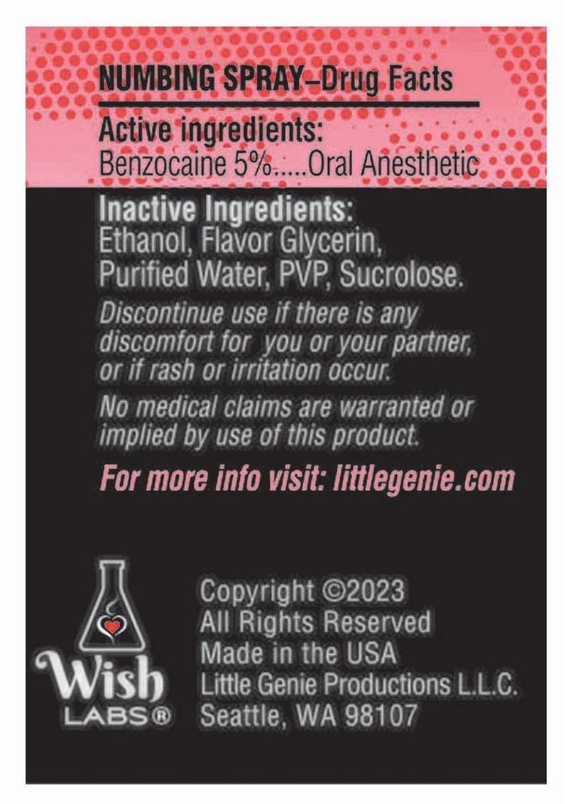 Cheef Relief Watermelon Sore Throat Spray 1oz Fast Relief