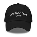 Arch Logo Dad Hat — Low-Profile Cotton Golf Cap (White Logo)