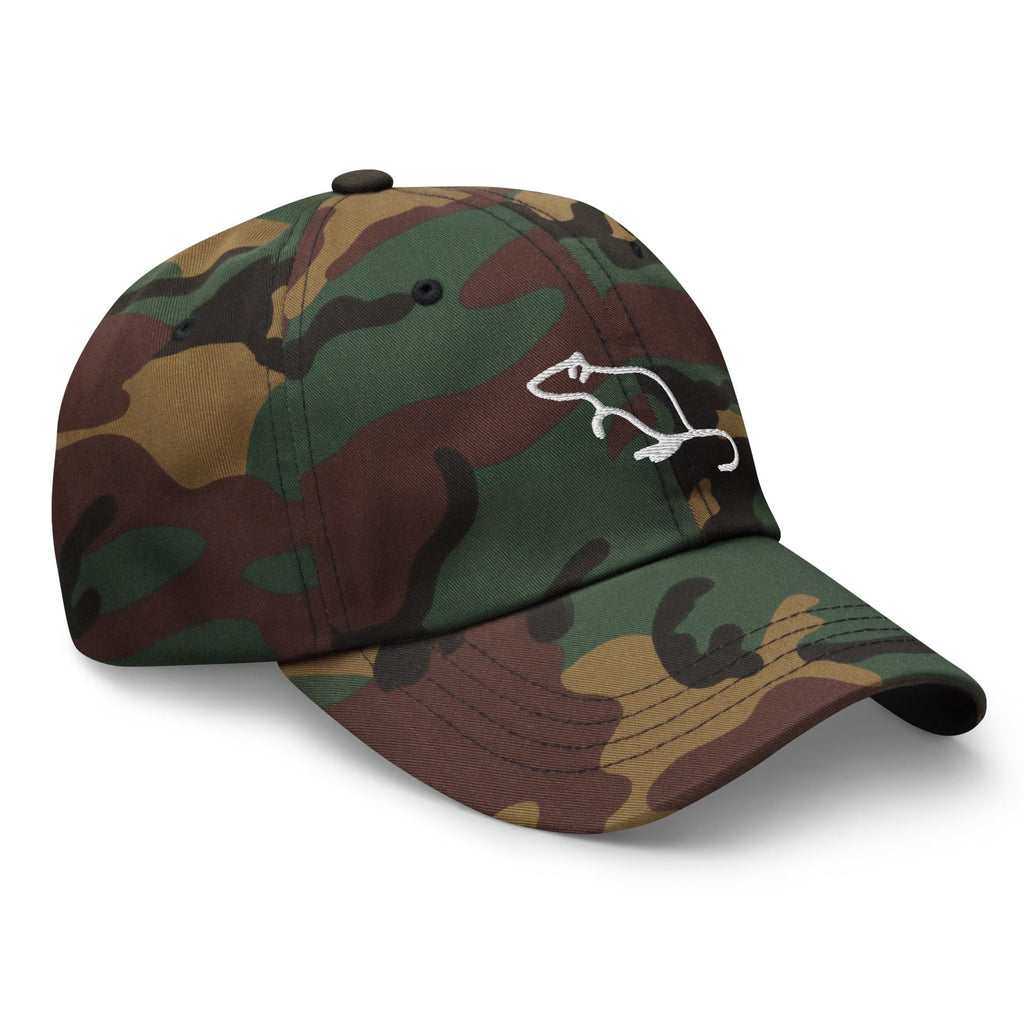 The Rat Dad Hat — Funny Golf Cotton Cap