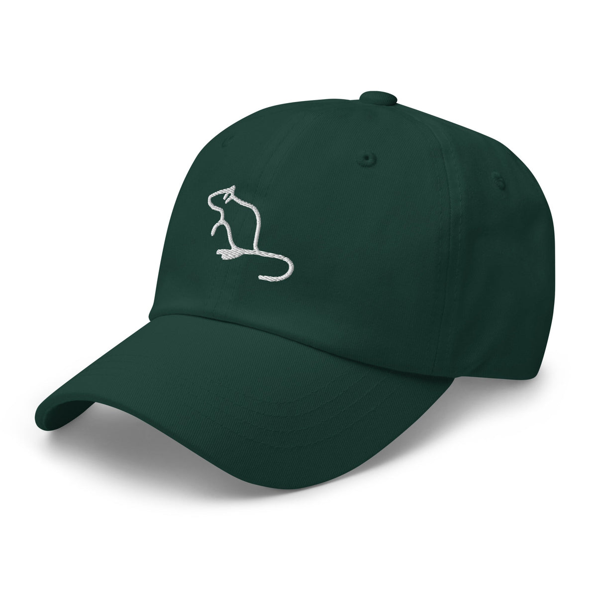 The Rat Dad Hat — Funny Golf Cotton Cap