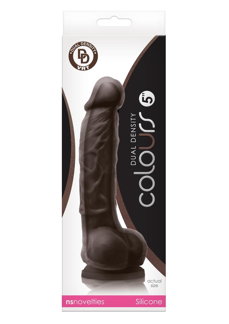 Colours Dual Density Silicone Dildo
