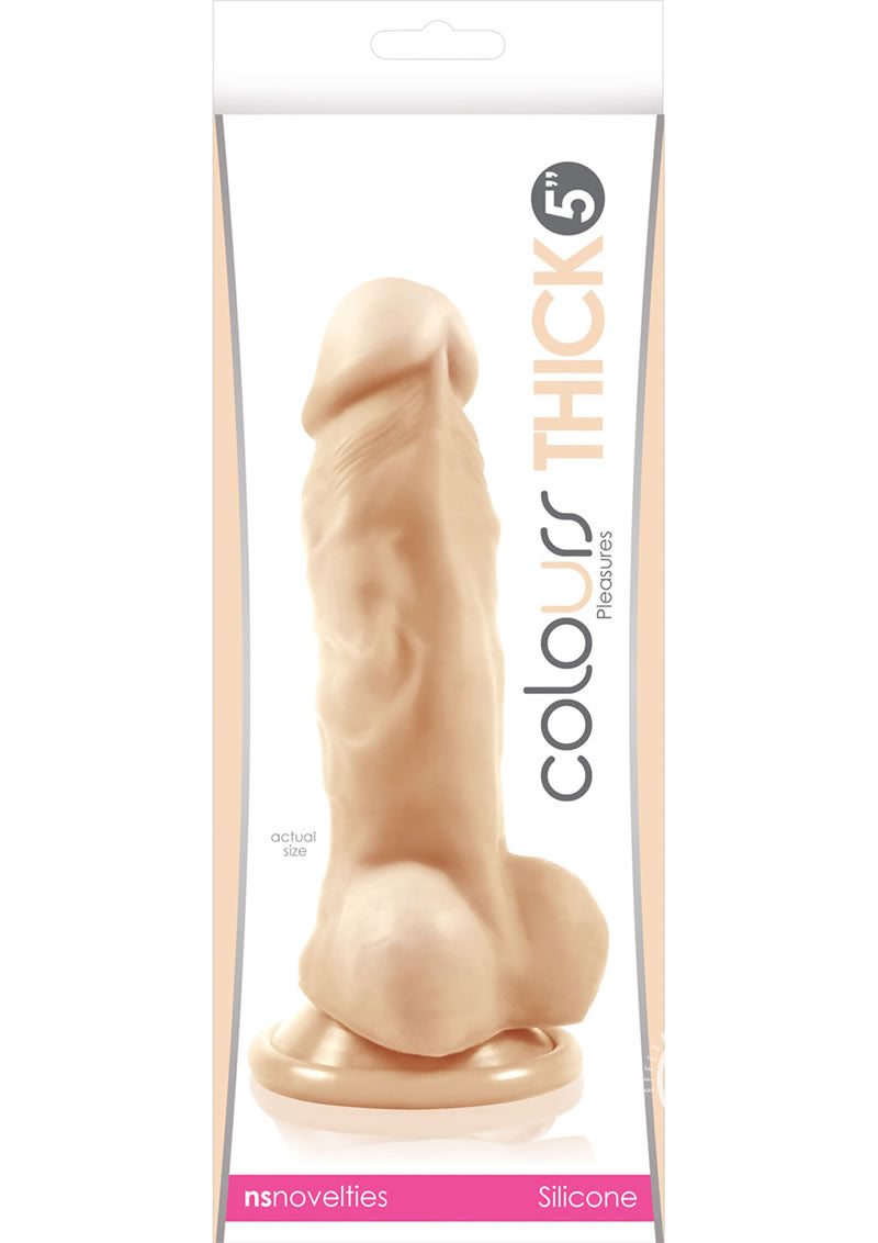 Colours Pleasures Silicone Thick Dildo