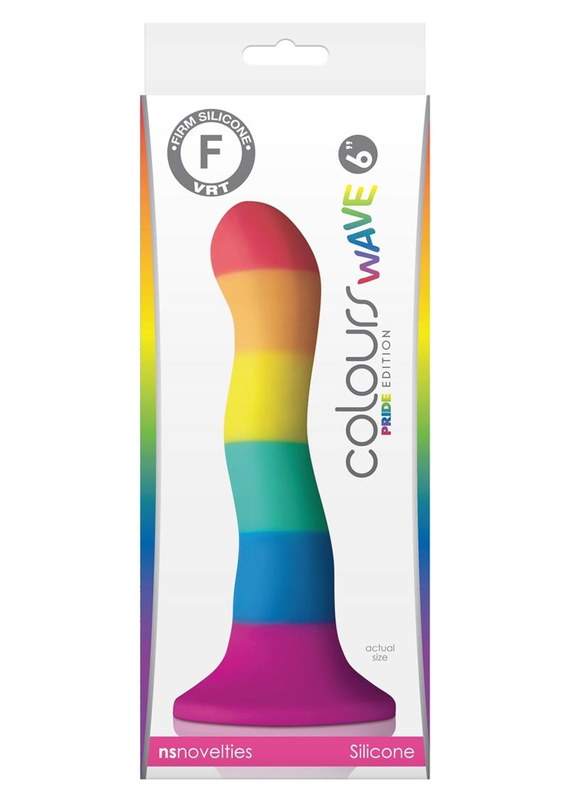 Colours Pride Edition Wave Silicone Dildo