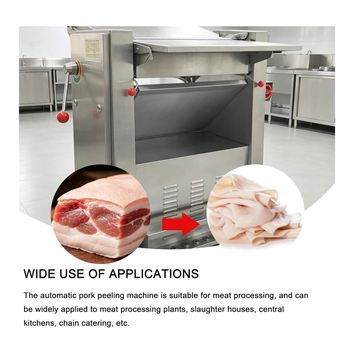 Commercial Electric Pork Skin Remover (SAK53742)