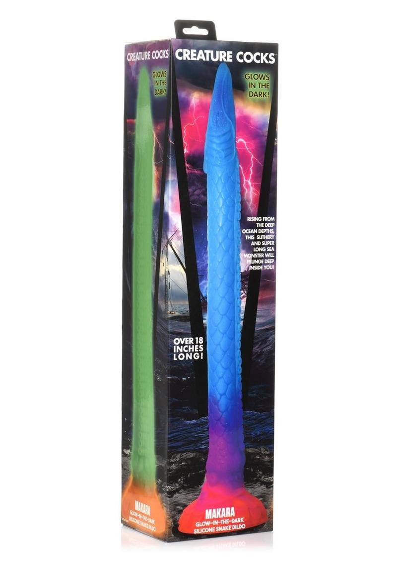 Creature Cocks Makara Glow-in-the-Dark Snake Dildo
