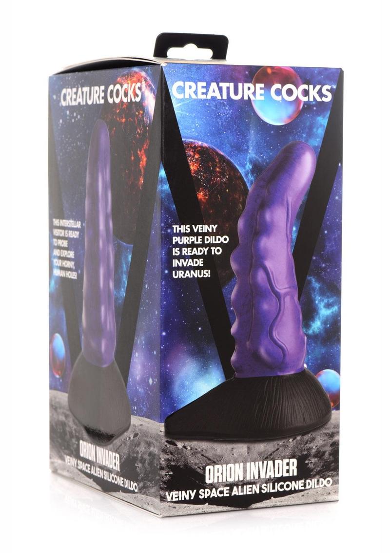 Orion Invader Veiny Space Alien Silicone Dildo