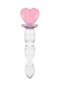 Crystal Premium Glass Heart of Glass - Pink