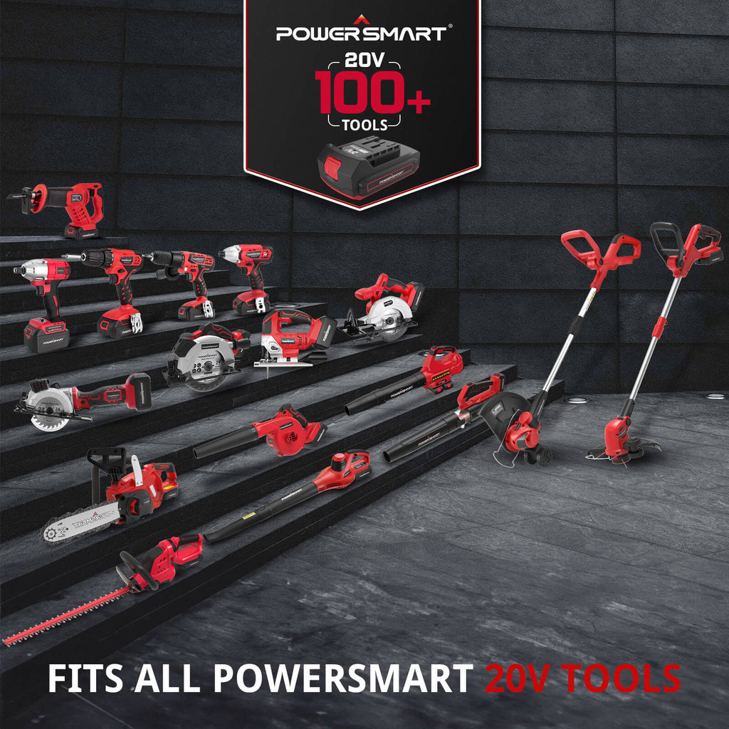 450CFM Cordless Leaf Blower w/ Two 20V Battery and Charger DB2201B