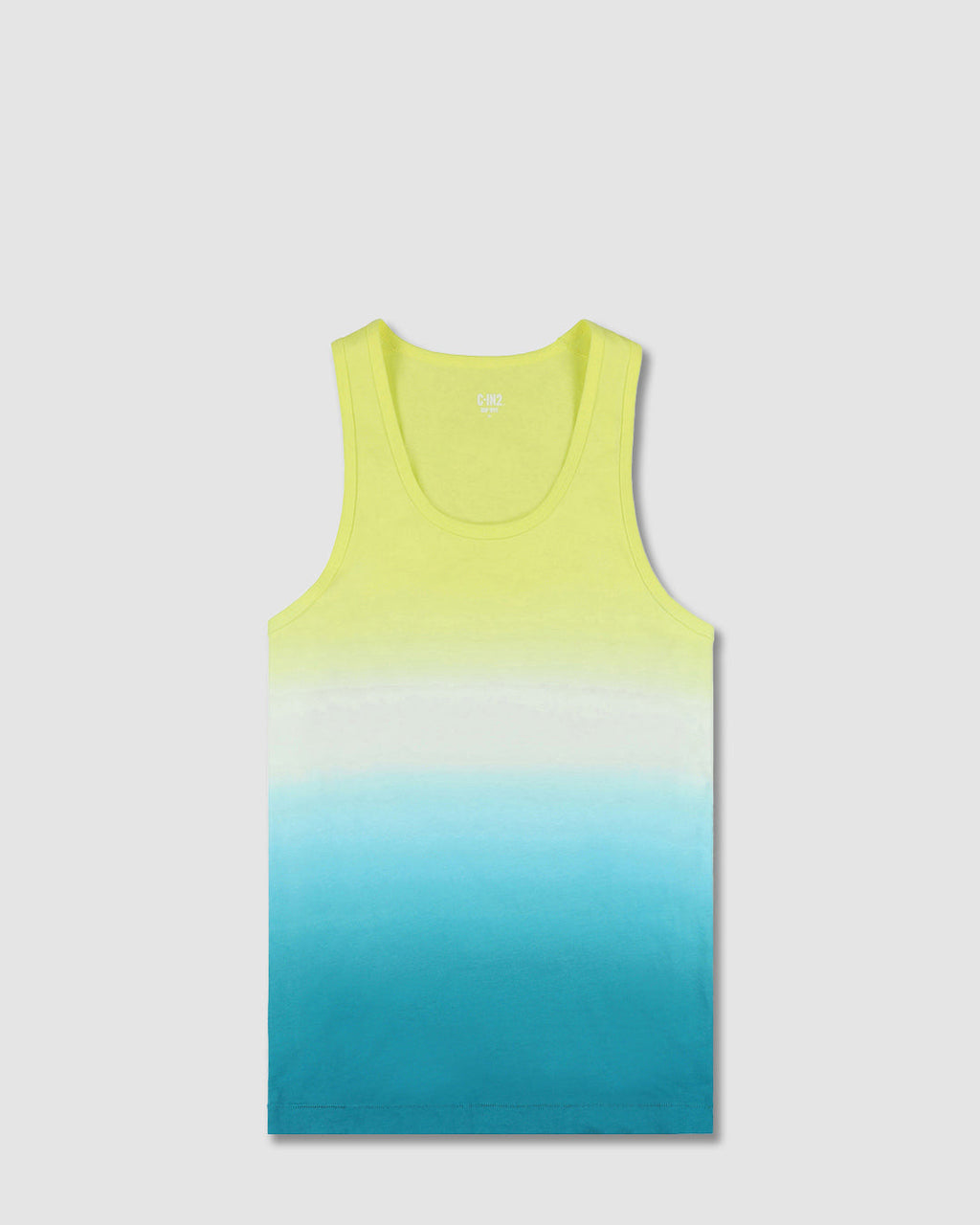 Dip Dye Relaxed Tank Breeze Blue