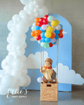 White Balloon Garland