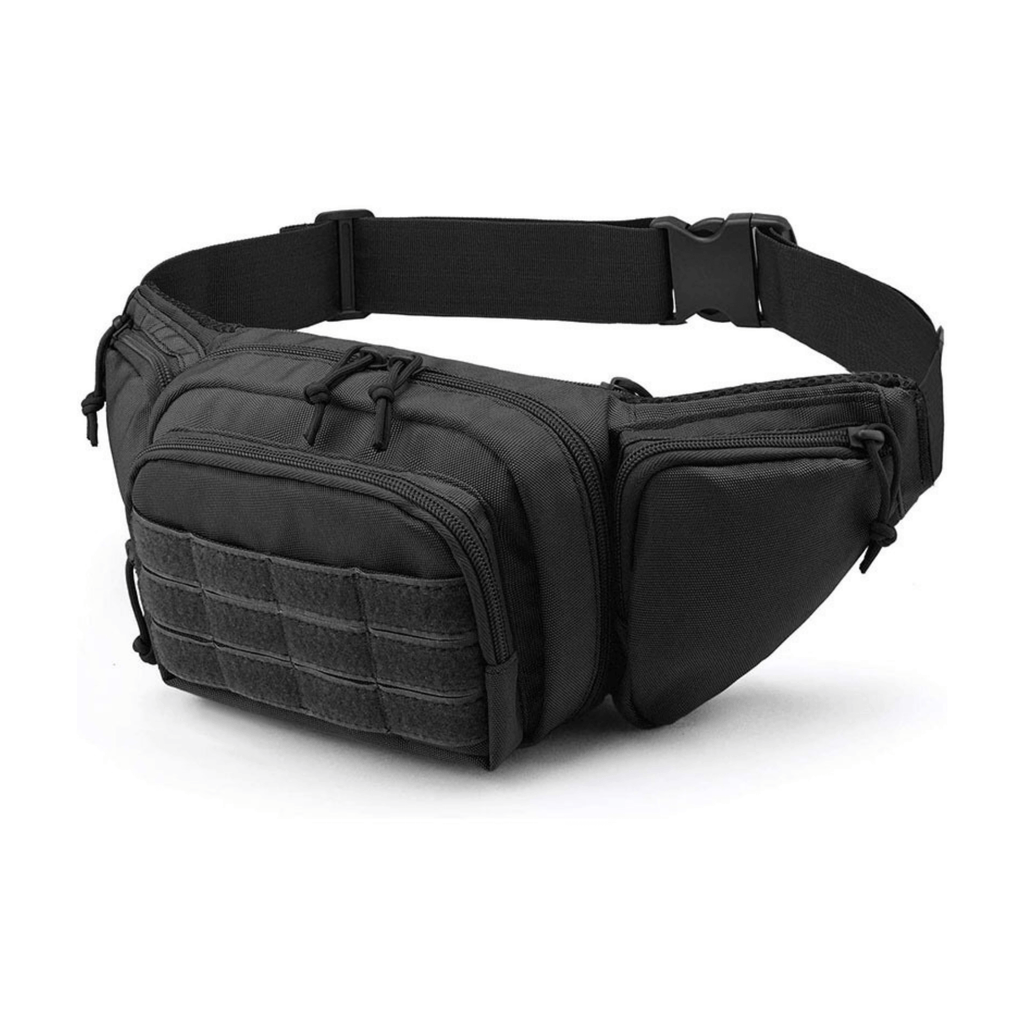JupiterGear Tactical Military Fanny Pack Waist Bag & MOLLE EDC Pouch For Outdoor Activities