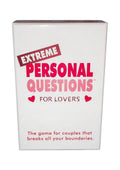 Extreme Personal Questions for Lovers Game to Break Boundaries