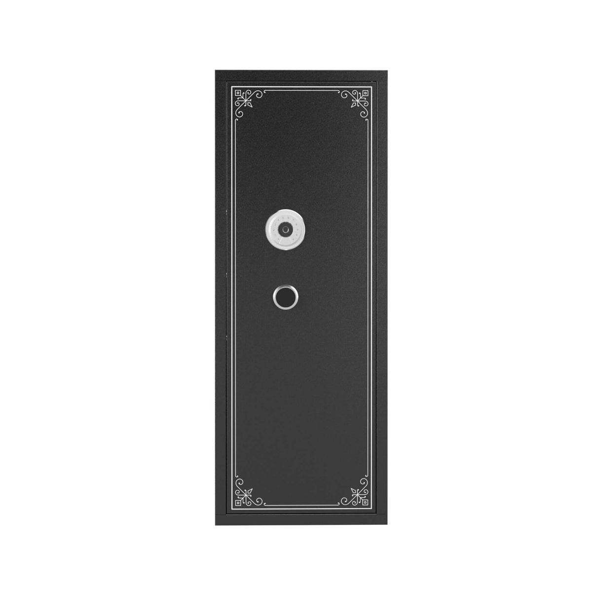Extra-Large 12-Gun Fingerprint Lock Safe With Keypad, Alarm, Rifle And Pistol Storage (SAK94361)