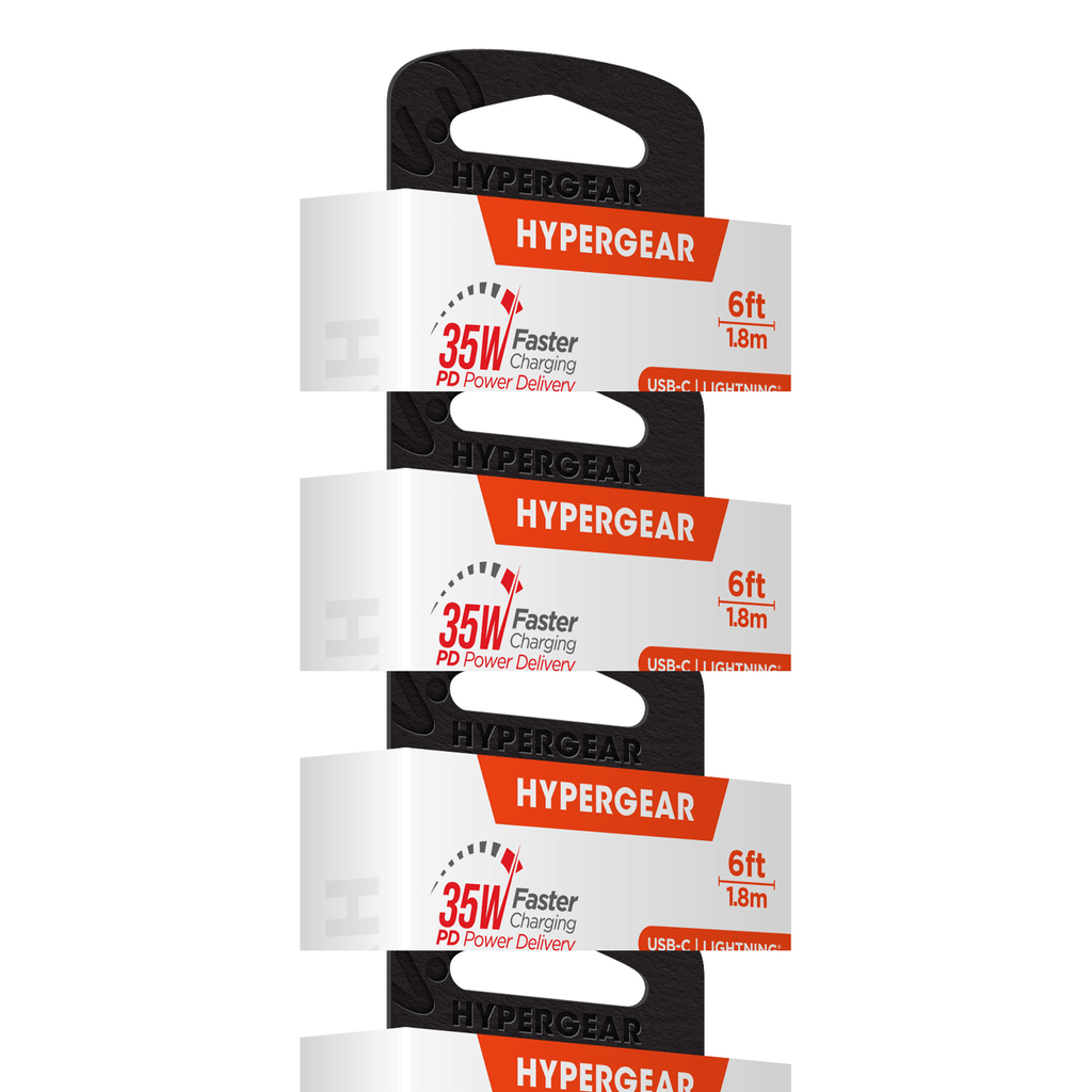 HyperGear Flexi PRO USB-C to Lightning Cable 6ft