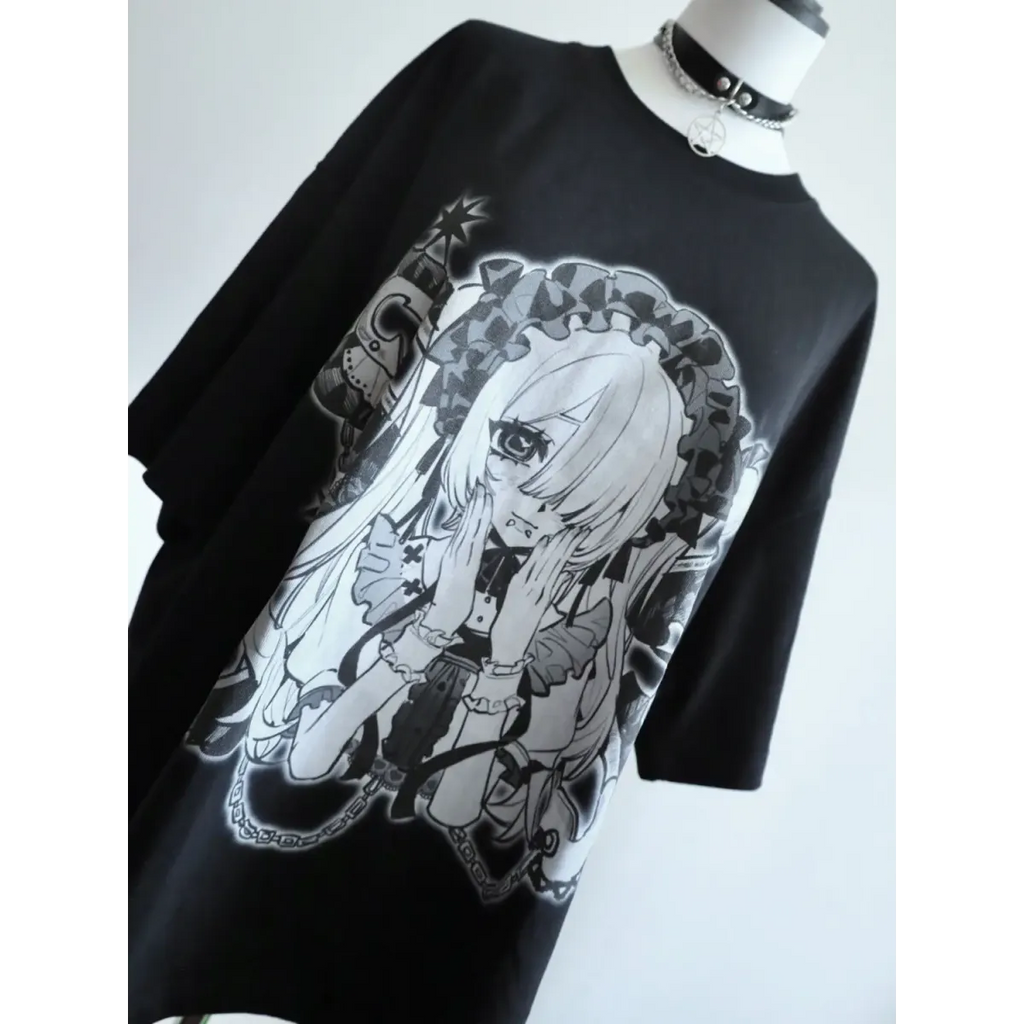 Harajuku Fairy Graphic T-Shirt