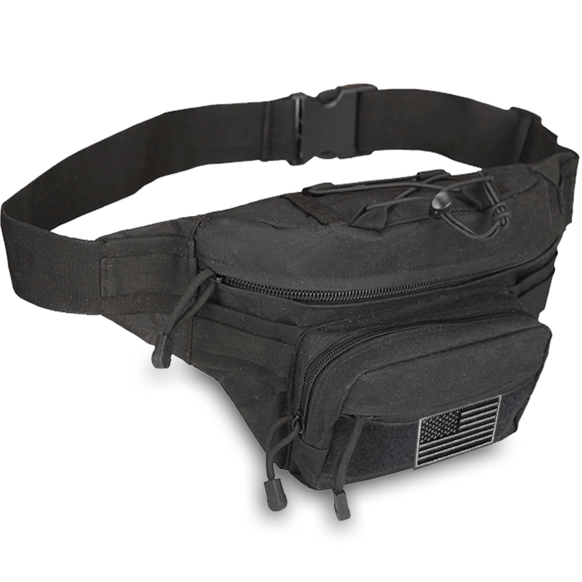 XGear Tactical Hunting Fanny Pack with USA Flag Patch